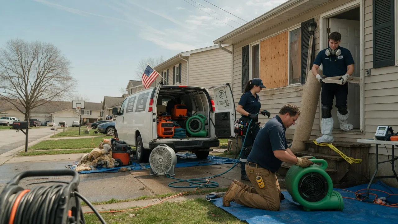 Water Damage Restoration in Dayton, IN near me